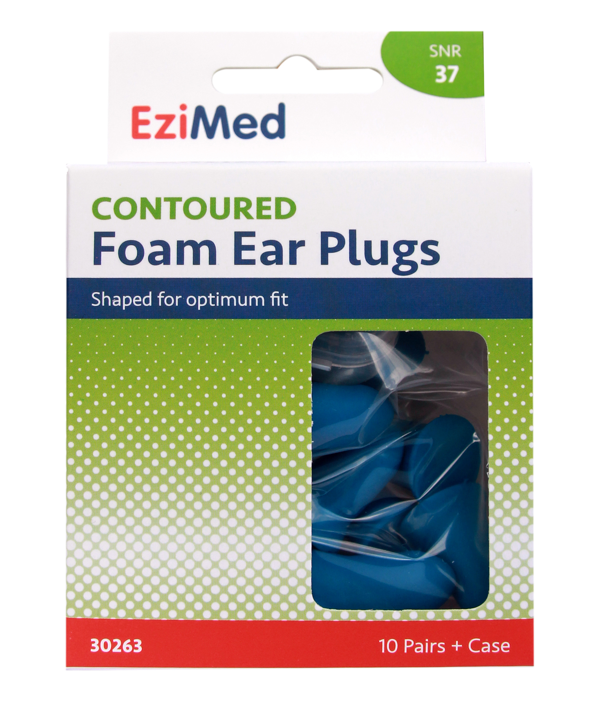 Ezi Med Contoured Foam Earplugs